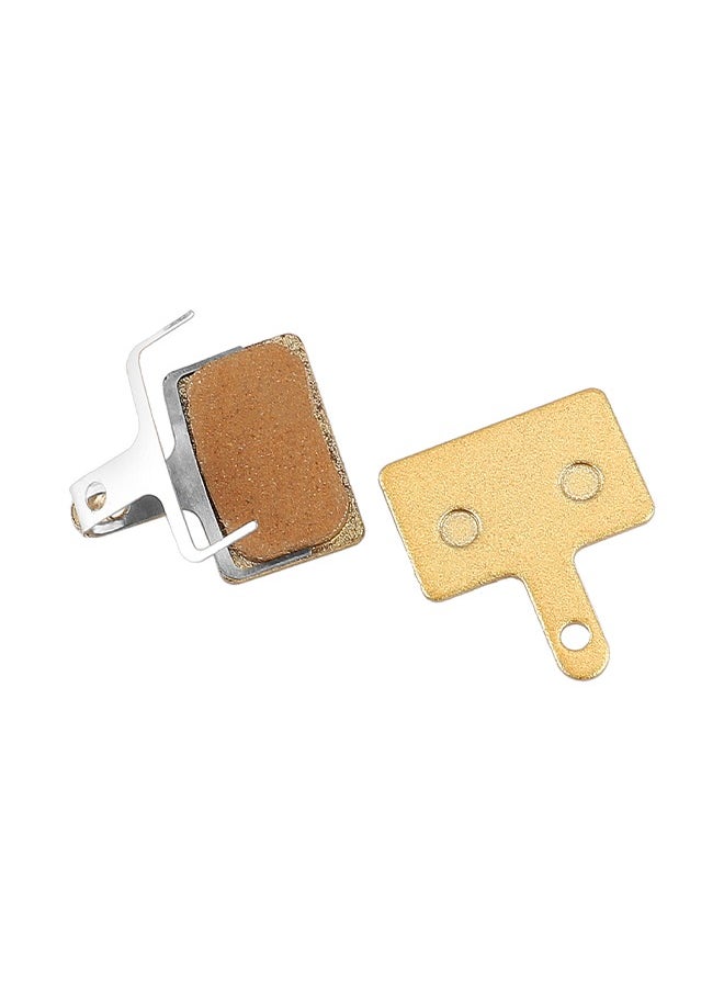 HY - 2 Pairs Bike Brake Pads Bicycle Disc Brake Pads for Shimano B01S Deore M315 M355 M365 M375 M395 M446 M447 M486 M485 M495 M515 M525 M575 T615 T675 Tektro TRP Resin Semi Metallic Polymetallic silver - Image 1