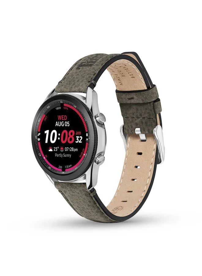 Timberland Timberland Universal Replacement Leather Strap For Men And Women Compatible With Apple Watch Series 3-9, SE, Ultra, Ultra 2 (42-44-45-50)  & Samsung, Huawei Or Quartz Watch With Lug Width Of 22mm
