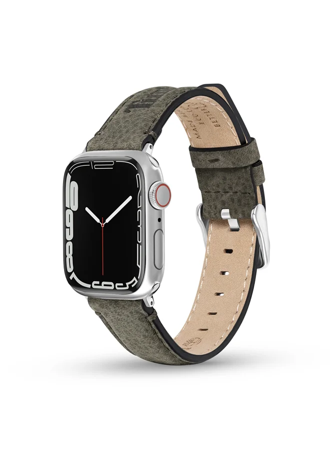 Timberland Timberland Universal Replacement Leather Strap For Men And Women Compatible With Apple Watch Series 3-9, SE, Ultra, Ultra 2 (42-44-45-50)  & Samsung, Huawei Or Quartz Watch With Lug Width Of 22mm