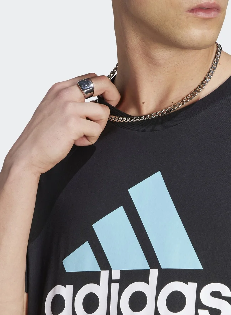 Adidas Essentials Single Jersey Big Logo T-Shirt