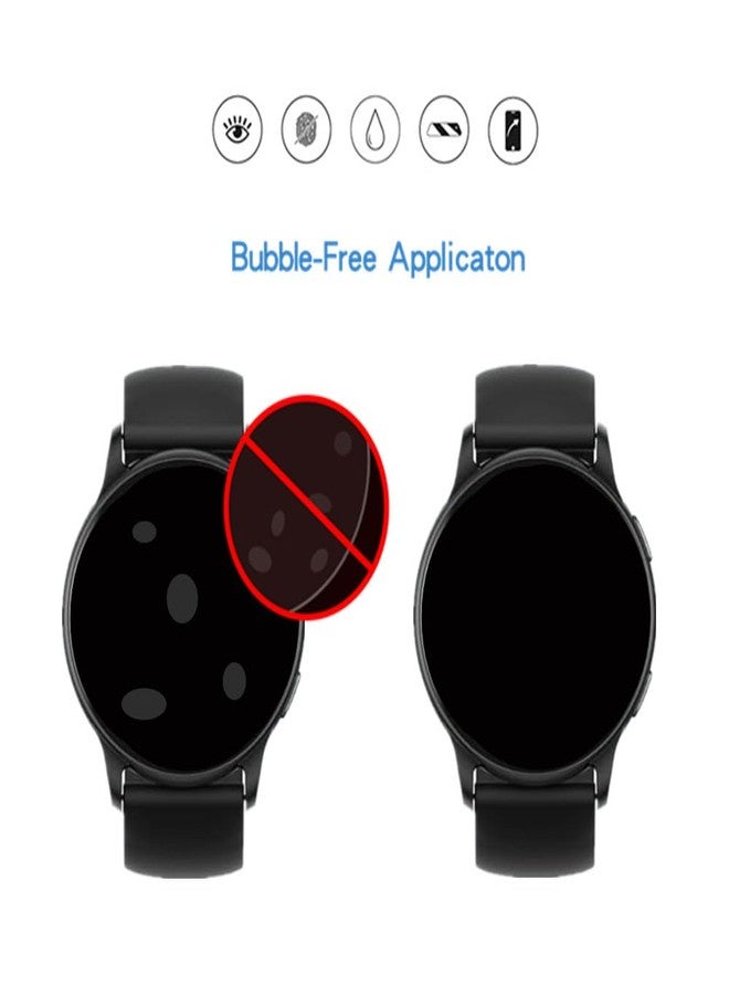 MIHENCE Screen Protector Compatible for Parsonver SR3 Smartwatch, HD Full Coverage TPU Protective Film for SR3 1.27 Inches Smart Watch (6PCS) - Image 4