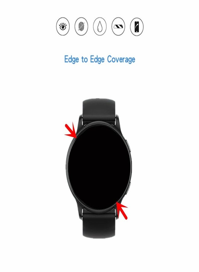 MIHENCE Screen Protector Compatible for Parsonver SR3 Smartwatch, HD Full Coverage TPU Protective Film for SR3 1.27 Inches Smart Watch (6PCS) - Image 3