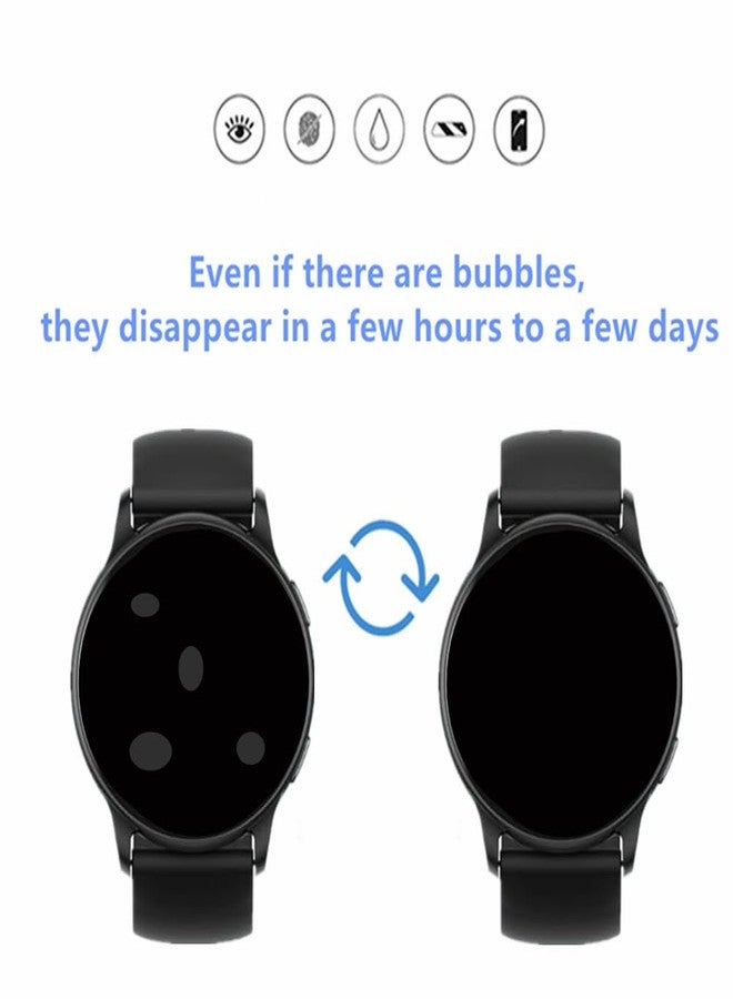 MIHENCE Screen Protector Compatible for Parsonver SR3 Smartwatch, HD Full Coverage TPU Protective Film for SR3 1.27 Inches Smart Watch (6PCS) - Image 2