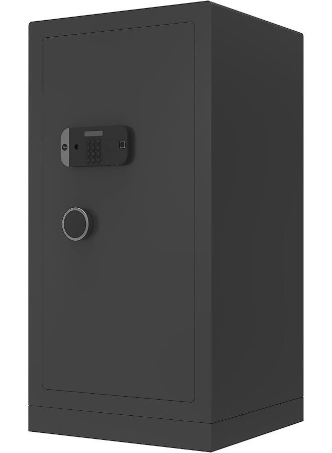 ييل **خزنة ييل متعددة الأغراض عالية الأمان بارتفاع 900 مم، مزودة برمز سري وإمكانية الدخول عبر بصمة الإصبع، مع مصادقة مزدوجة أو ثلاثية للتحكم العالي في الأمان وسعة 117.9 لتر، باللون الأسود YSELC/900/B1.** - Image 4