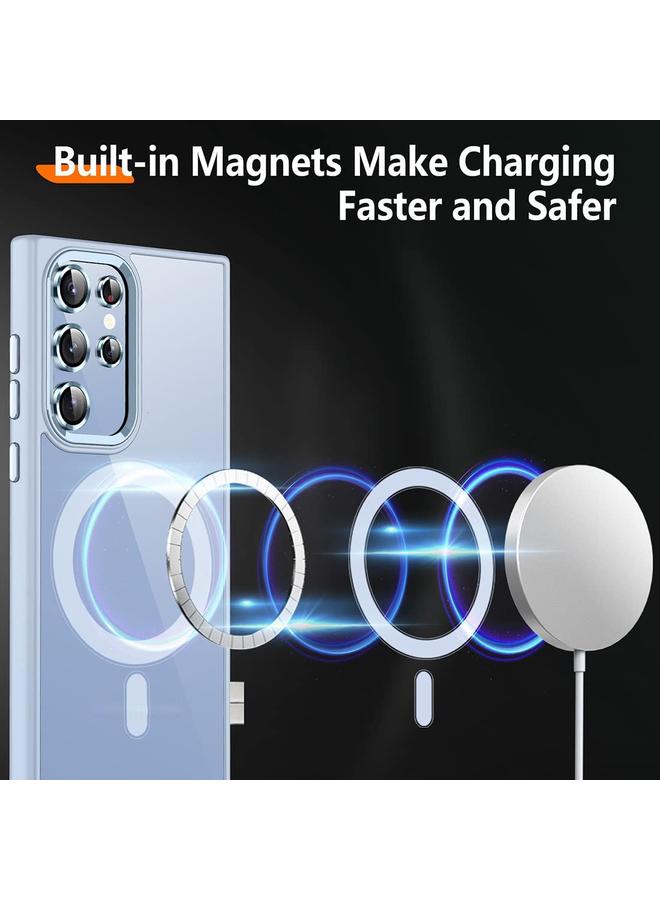 اس-توب جراب لهاتف Samsung Galaxy S22 Ultra جراب هاتف MagSafe من الأكريليك PC - Image 5