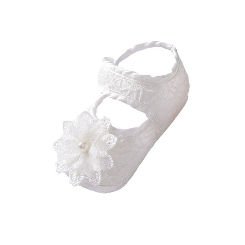 Chang Tong 2024 New White Princess Shoes - First Birthday Dress Shoes for Babies Aged 0-1  Year - Image 5