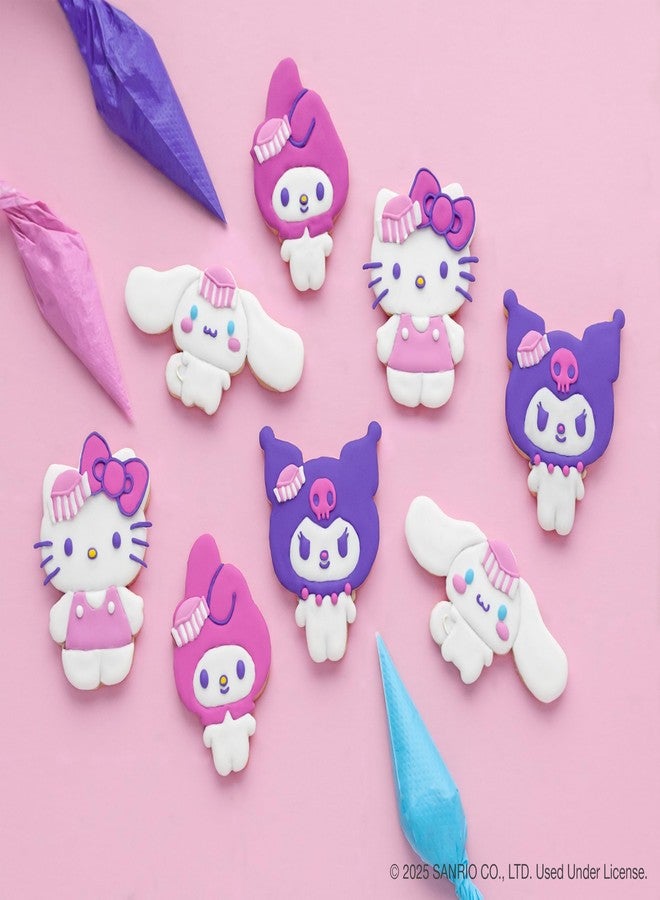 Handstand Kitchen Hello Kitty and Friends Snack Shop Set of Four 3.5" to 4.6" Cookie Cutters - Image 4