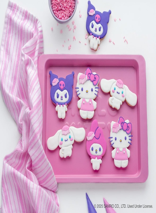 Handstand Kitchen Hello Kitty and Friends Snack Shop Set of Four 3.5" to 4.6" Cookie Cutters - Image 3