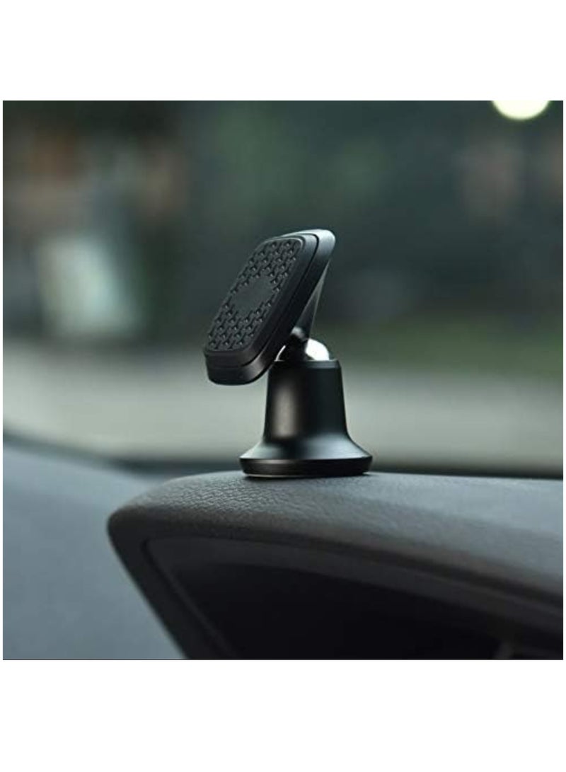 Car phone holder magnet dashboard phone car holder magnetic mount strong suction 360 degree rotation 2 magnetic plates with very strong marantic power compatible with iPhone Samsung Huawei - Image 4