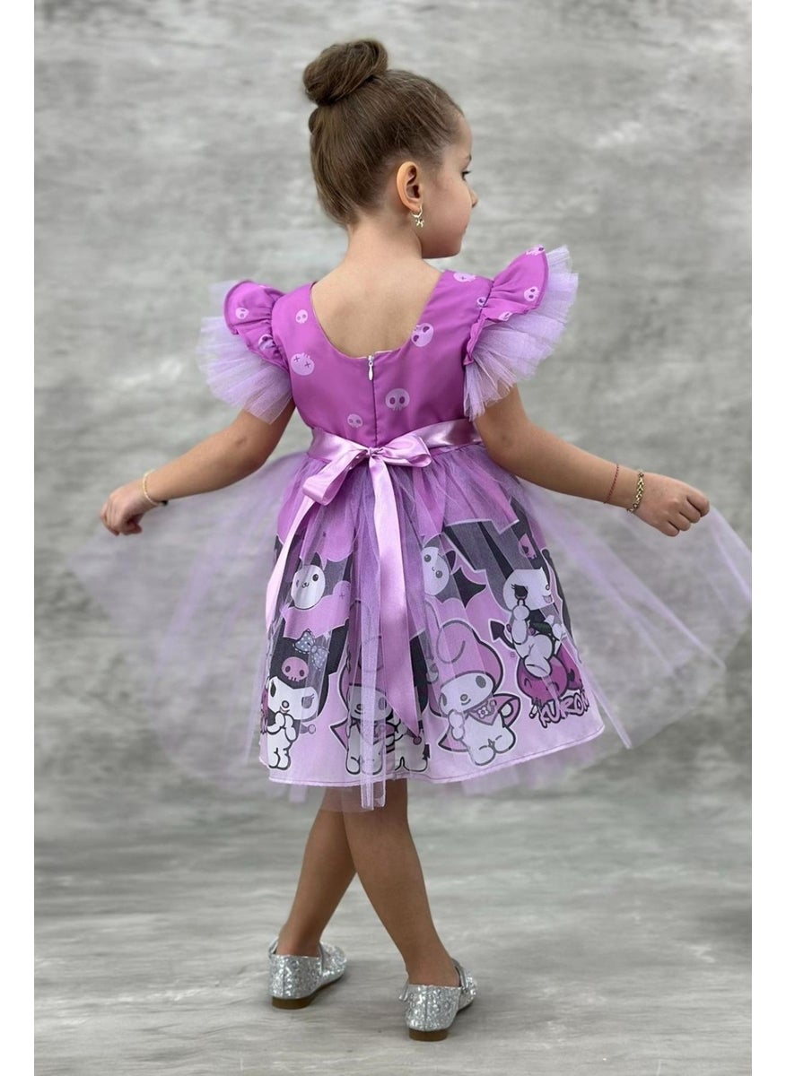 Kuromi and My Melody Patterned Tulle Girls Party Dress - pzsku/ZF8548DE80C3C1538D8E8Z/45/_/1740644201/b5d1b994-9a1a-4ac8-9697-dd00b6ba0311