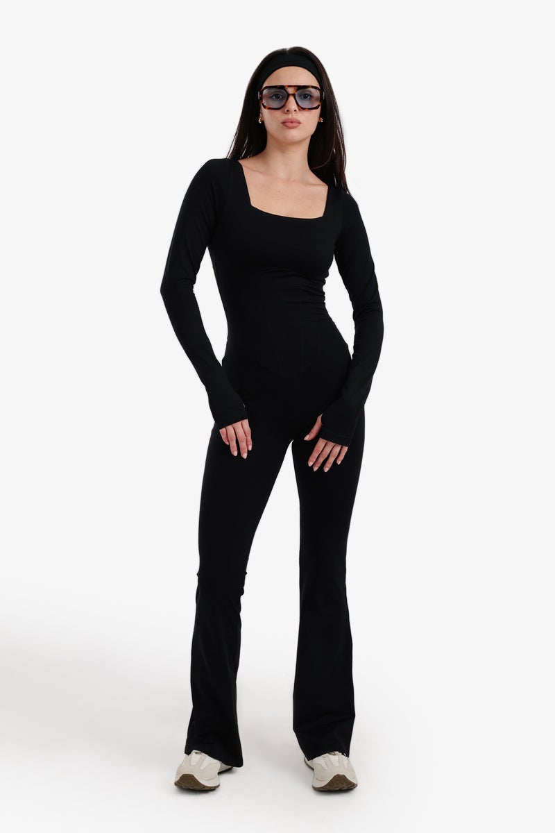 Carina Square-Neck Jumpsuit - Image 1