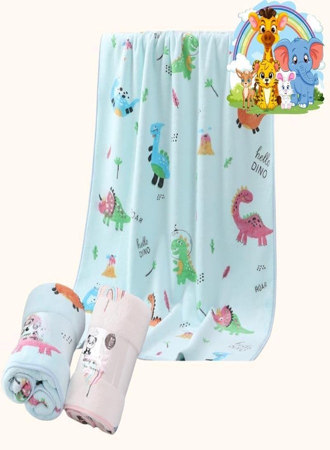 TEDDYIFY Baby Luxury Coral Fleece Bath Towel for Kids, Ultra Soft, Warm, and Absorbent. Baby Essentials Bath Towels, Cute Unisex Cover for Girls and Boys (3 Count | 1-3 Years) - Image 1