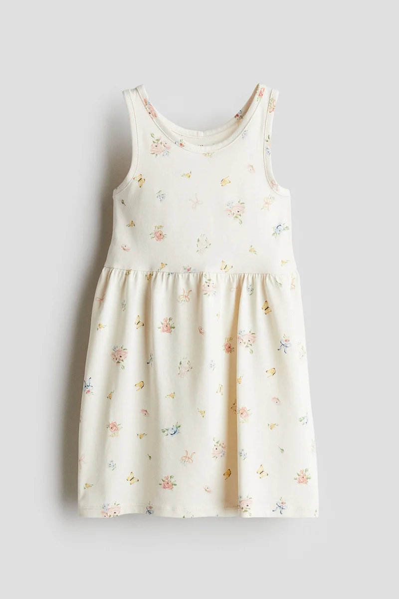 اتش اند ام Patterned cotton dress