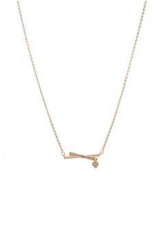 Necklace with soft pendant