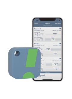 SensorPush HT1 Wireless Thermometer/Hygrometer for iPhone/Android. USA Developed and Supported Humidity/Temperature/Dewpoint/VPD Monitor/Logger. Indoor/Outdoor Smart Sensor with Alerts