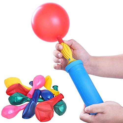 LB L B Balloon Manual Hand Pump for Latex, Foil, Helium air Balloon/Air-Pump/Balloons Pumper - Image 2