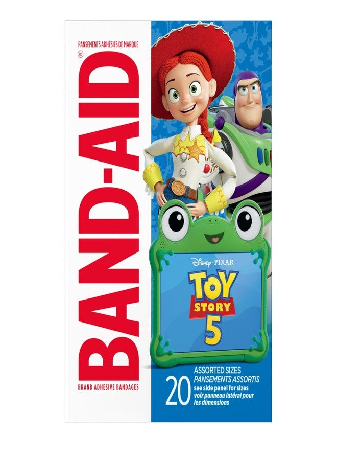 BAND-AID Brand Adhesive Bandages Assorted Sizes, 20 Count (Toy Story) - Image 1