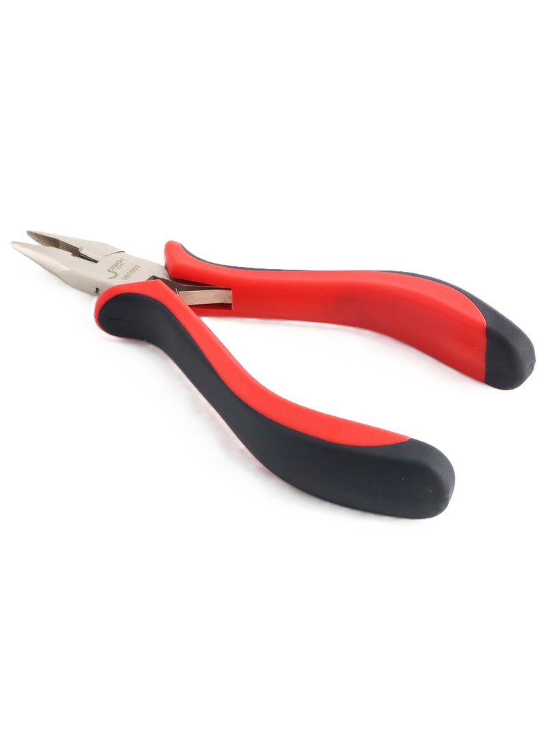 jetechtool Jetech Long Nose Pliers for Jewelry Making, 5-Inch Small Needle Nose Pliers Jewelry Chain, Mini Nose Pliers Craft Pliers for Wire Bending, Repair, Object Grasping - MP-5R - Image 3