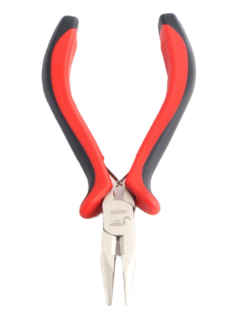 jetechtool Jetech Long Nose Pliers for Jewelry Making, 5-Inch Small Needle Nose Pliers Jewelry Chain, Mini Nose Pliers Craft Pliers for Wire Bending, Repair, Object Grasping - MP-5R - Image 4