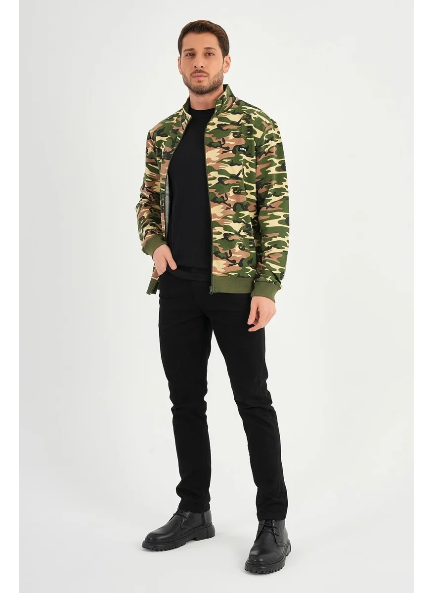 Alexander Gardi Zippered Stand Up Sweatshirt (E21-7300)