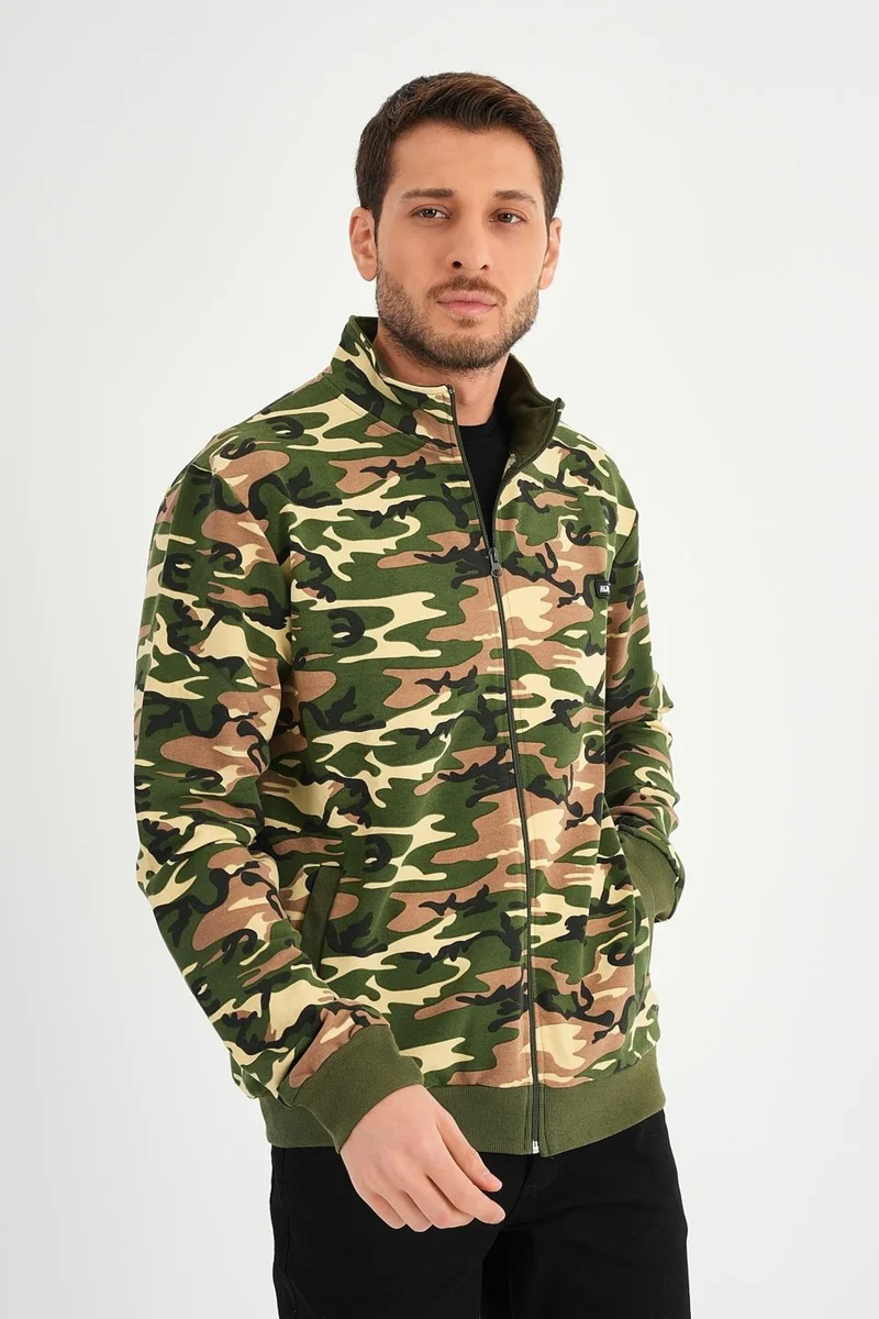 Alexander Gardi Zippered Stand Up Sweatshirt (E21-7300)