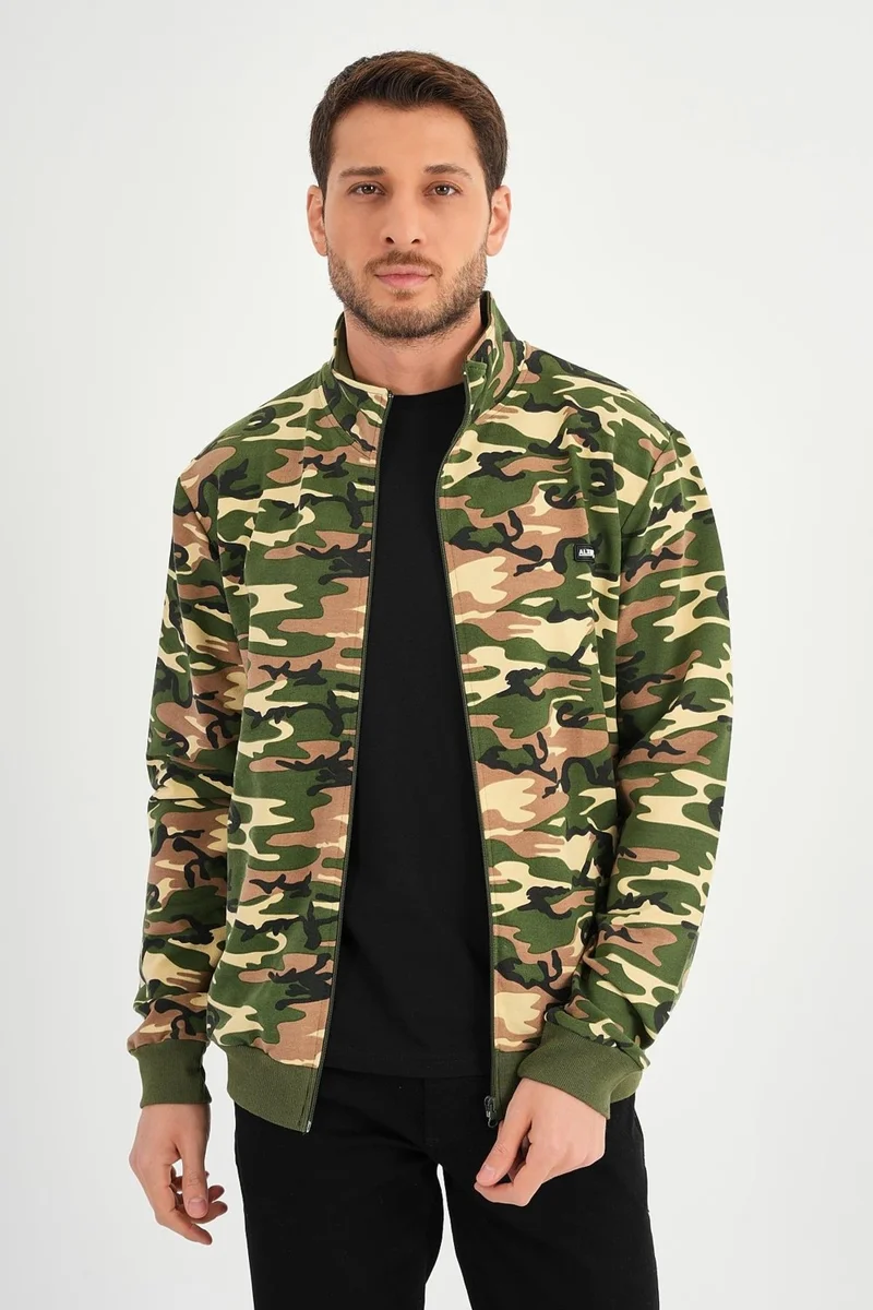 Alexander Gardi Zippered Stand Up Sweatshirt (E21-7300)