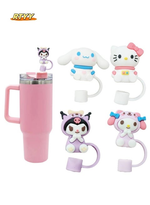 4Pcs Straw Caps Suitable for Stanley 30oz and 40oz