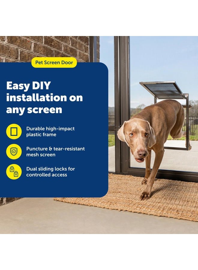 Petsafe Pet Screen Door - Dog And Cat Flap For Screen Door, Large, Window, Storm Door And Porch Use - Image 4
