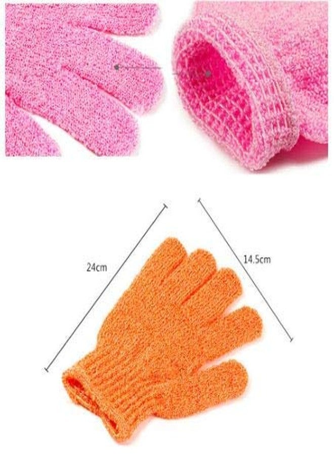 KAAS Set Of 2 Pair Bath Gloves Spa Massage Body Scrubber Cleaner - Image 4