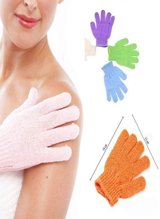 KAAS Set Of 2 Pair Bath Gloves Spa Massage Body Scrubber Cleaner - Image 3