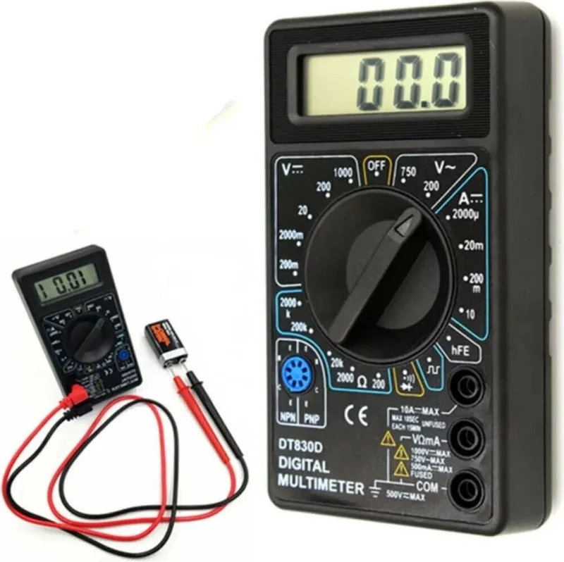 موبي Digital Measuring Instrument Multimeter Avometer with Buzzer