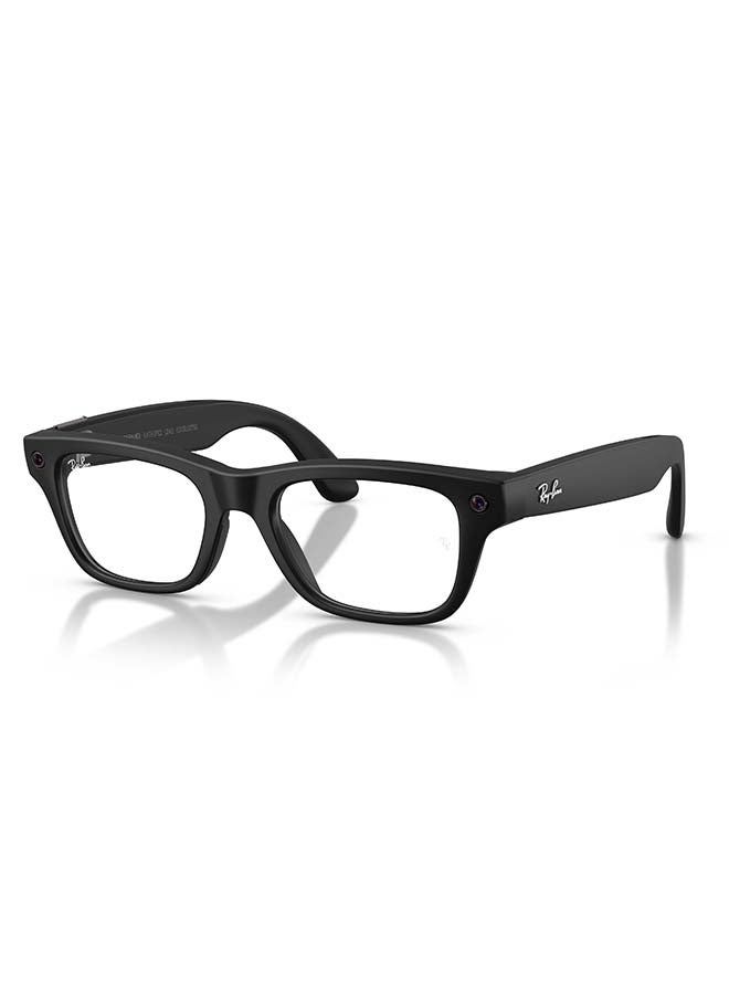 Meta RAY-BAN Blayzer Optics (Gen 2) Universal Fit, Matte Black Frame, Demo Lens - Image 1