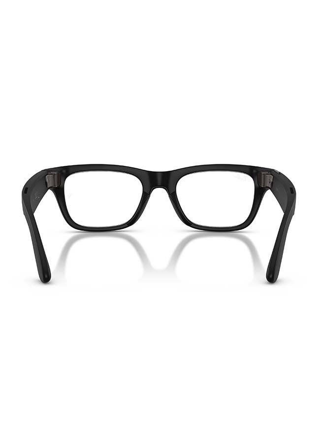 Meta RAY-BAN Blayzer Optics (Gen 2) Universal Fit, Matte Black Frame, Demo Lens - Image 4