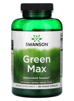 SWANSON Green Max 180 Veggie Capsules 