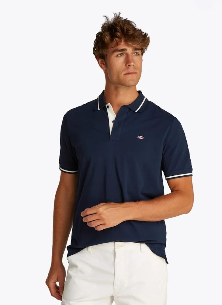 تومي جينز Tipped Polo