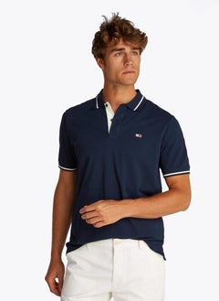 TOMMY JEANS Slim Tipped Polo  - Image 1
