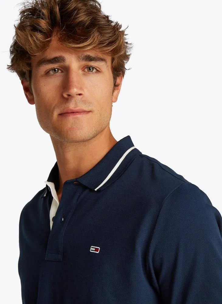 تومي جينز Slim Tipped Polo