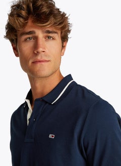 TOMMY JEANS Slim Tipped Polo  - Image 3