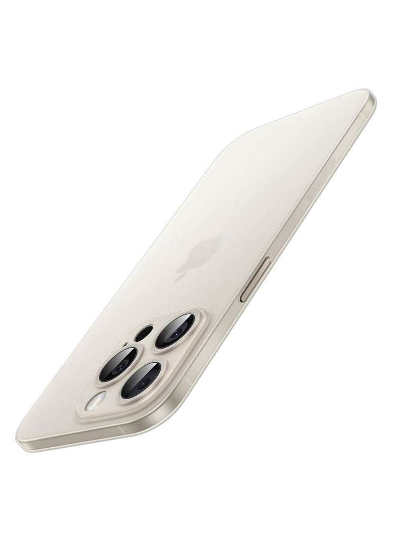 JAJEEK Ultra Slim (0.35mm Thin) Case for iPhone 15 Pro 6.1-Inch – Camera Lens Cover Full Protection, Lightweight Matte Finish PP Hard Minimalist Case, Wireless Charging Support, Scratch & Drop Resistant - Image 1