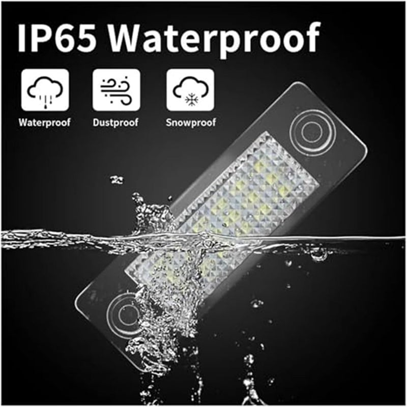 Vuzmode 2pcs LED Car License Plate Lights - Image 3