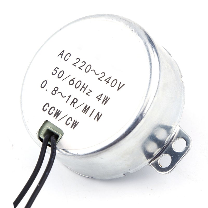 1pc 220-240V AC Synchronous Motor Geared Motor 4W CW/CCW(0.8-1RPM) - Image 5