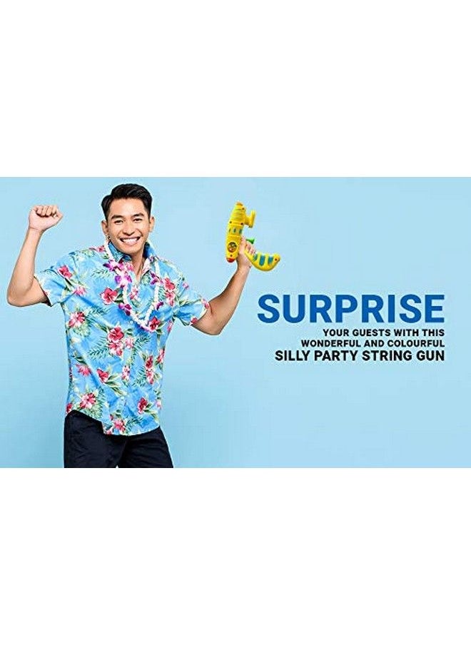 Toysery - Silly String Shooter Toy Guns For Boys And Girls Beautiful Silly String Gun For Kids Great Toy Pistol With Silly Scents Nontoxic Party Spray String 4 In 1 Silly String Blaster Pack - Image 1