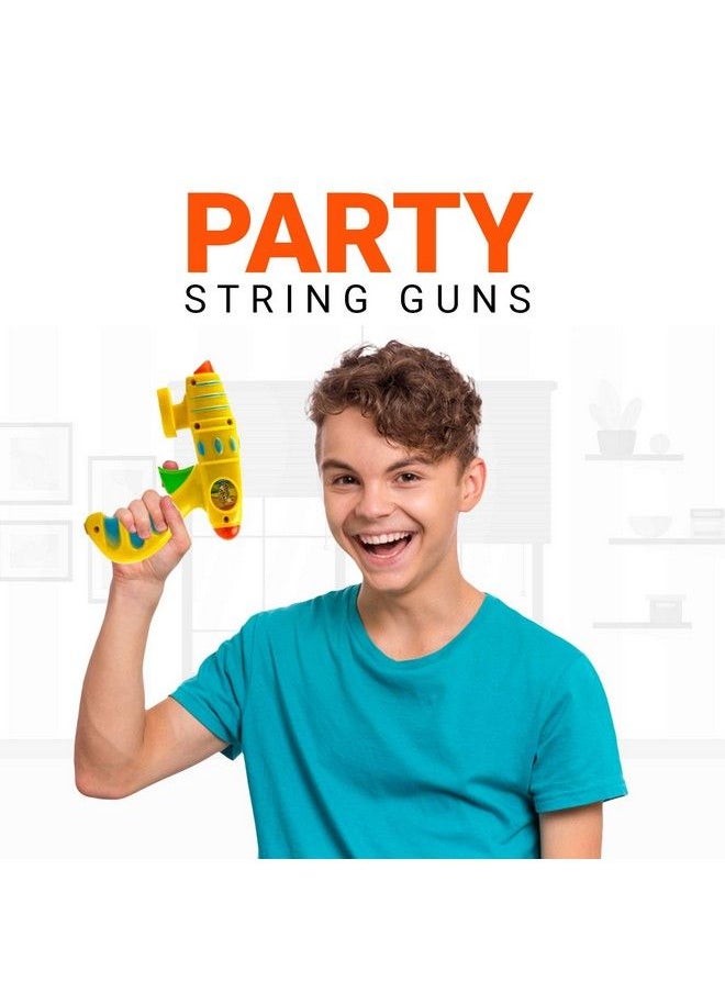 Toysery - Silly String Shooter Toy Guns For Boys And Girls Beautiful Silly String Gun For Kids Great Toy Pistol With Silly Scents Nontoxic Party Spray String 4 In 1 Silly String Blaster Pack - Image 1