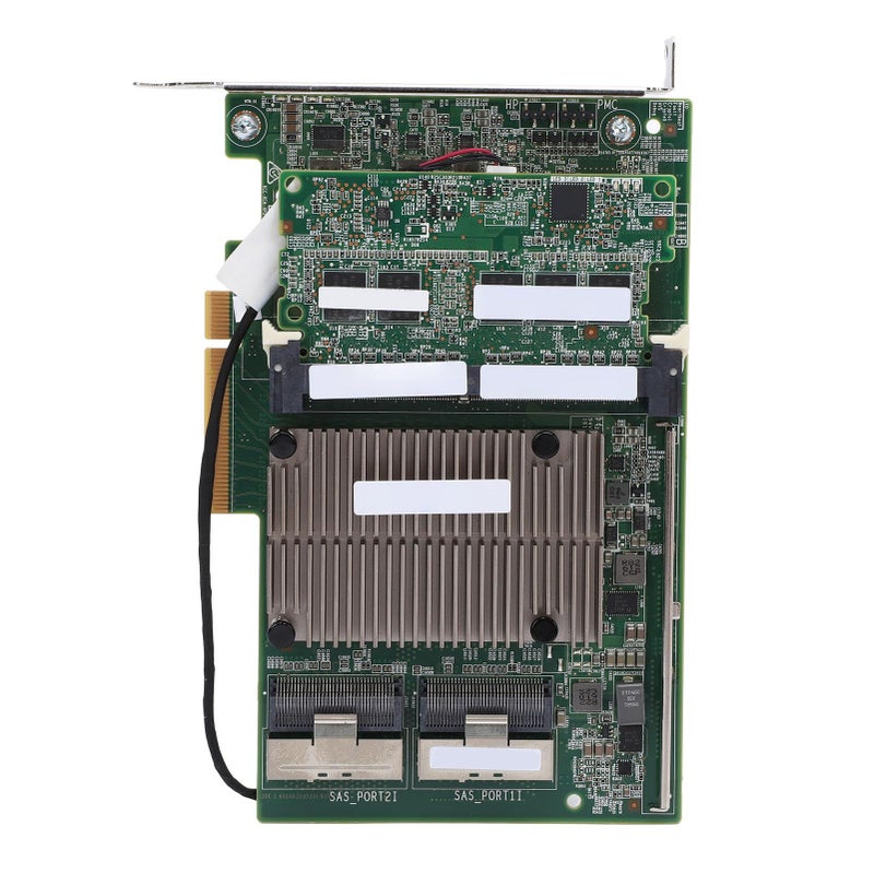 بطاقة مجموعة Sas 4 جيجابايت بتقنية Pcie X8 مع منفذين لنقل البيانات عالي السرعة لتخزين Raid - Image 2