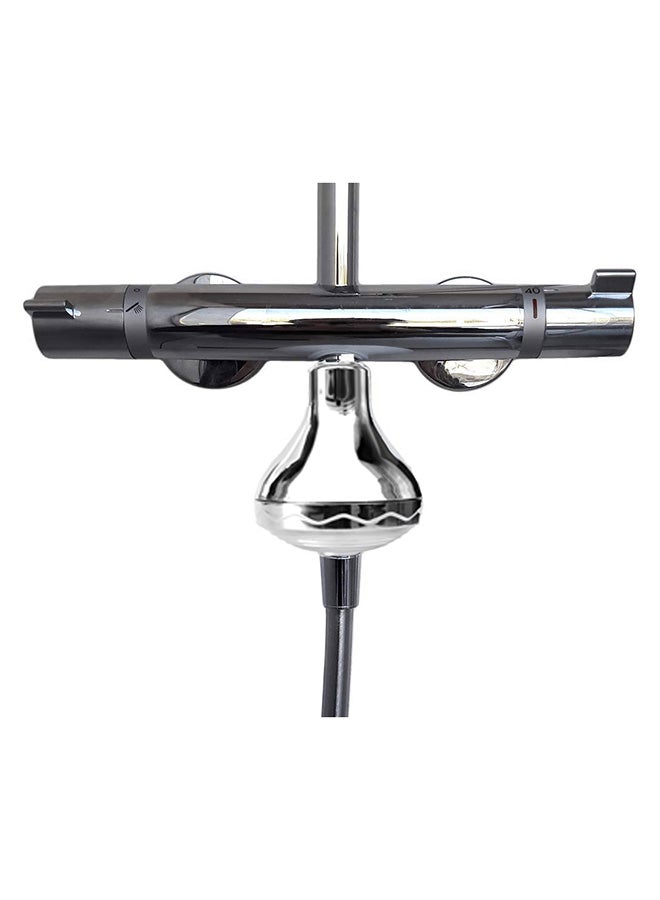 TAPP WATER ShowerPro Shower Water Filter Filters Lime Chlorine And Heavy Metals Ideal For Hair And Skin Chrome - Image 1