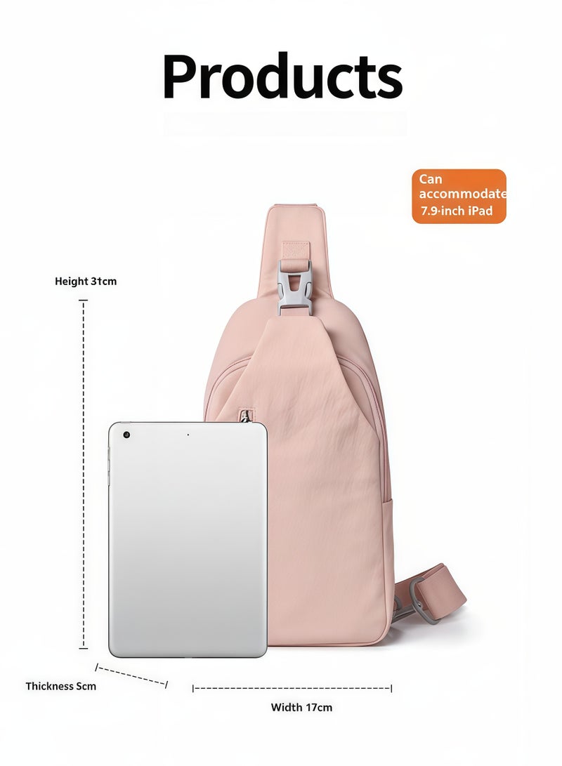Skycare Anti-Theft Crossbody Sling Bag - Large Capacity Chest Daypack Fits 7.9 Inch iPad - Lightweight Shoulder Bag with RFID Blocking & Bidirectional Strap for Men & Women - Image 4