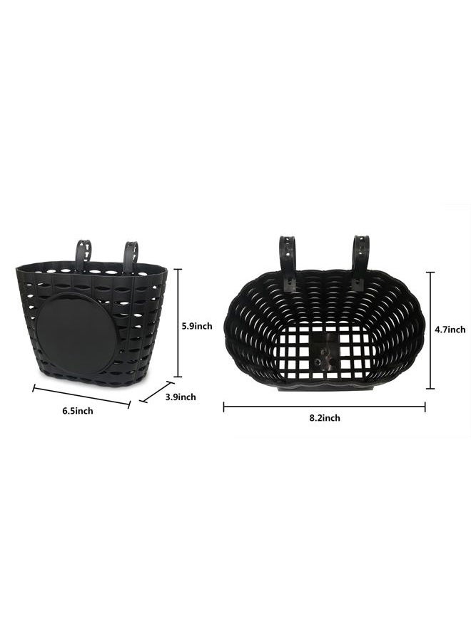 Noviko Dinosaur Bike Basket Boys Bicycle Basket Toddler Bike Baskets Front Handlebar - Image 3