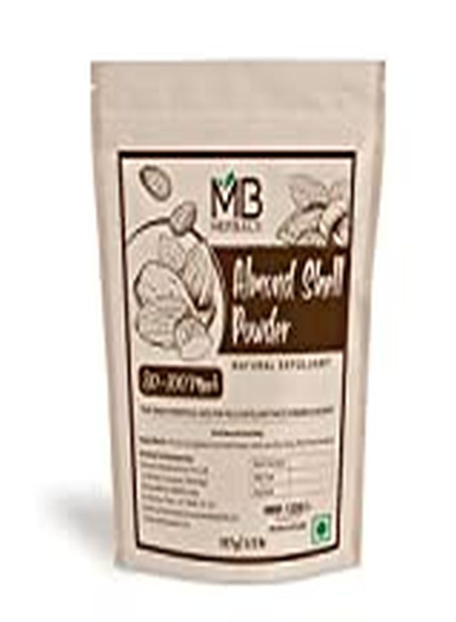 MB Herbals Almond Shell Powder 227G | 8 Oz / Half Pound | 80-100 Mesh Size |The Right Particle Size For Mild Exfoliating Face Scrubs & Exfoliating Soaps | External Use Only - Image 3