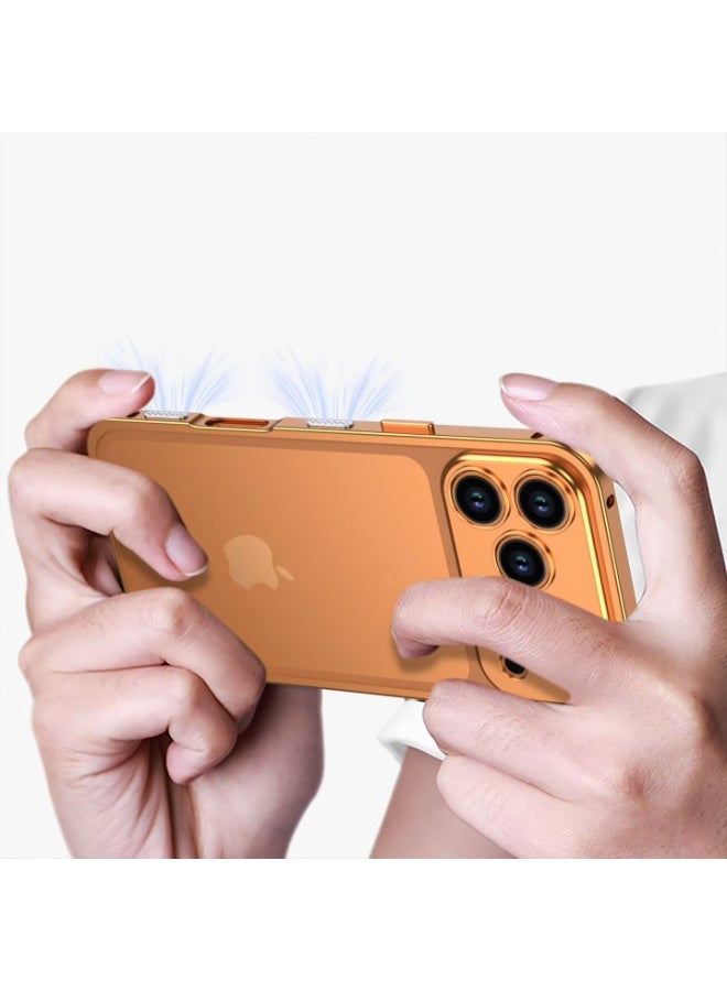 For iPhone 17 Pro Case 2-in-1 Aluminum Bumper Camera Protective Cover Lightweight Thin Ultra Strong Heat Dissipation Impact - Image 5