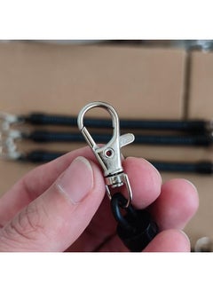 Zerodis 12 Pcs Bird Cage Locks, Metal Pet Cage Door Lock Hook Clip Prevent Claw Trigger Open Birds Cage Accessories  - Image 5